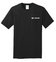 Unisex T-shirt w/Pocket - M.C. Dean Design-Build-Operate-Maintain logo - Black