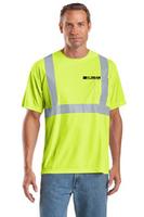 Men's ANSI 107 Class 2 Safety T-Shirt - Safety Yellow