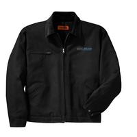 Duck Cloth Work Jacket - Black