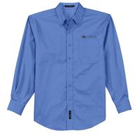 Long Sleeve Easy Care Shirt - Ultramarine Blue